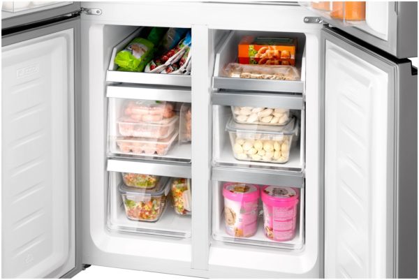 Холодильник Weissgauff WCD 486 N - дополнительные функции: индикация температуры, защита от детей