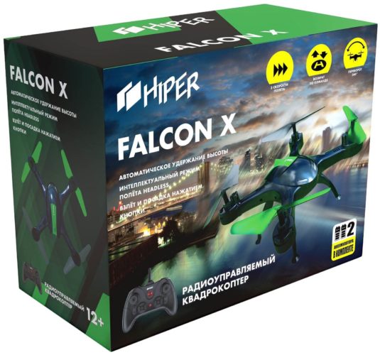 Квадрокоптер HIPER Falcon X