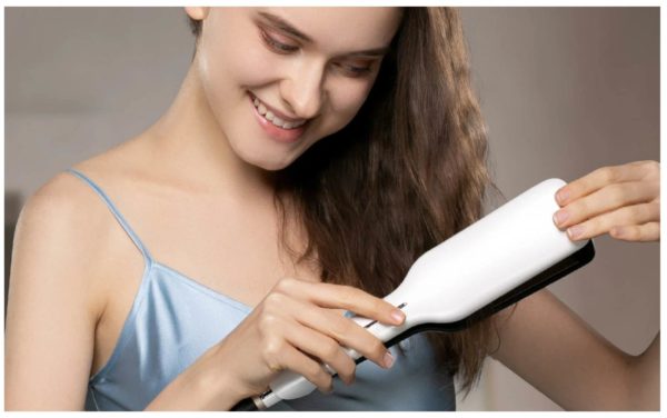 Плойка для волос Enchen Enrollor Pro (Marble White) - мощность: 73 Вт