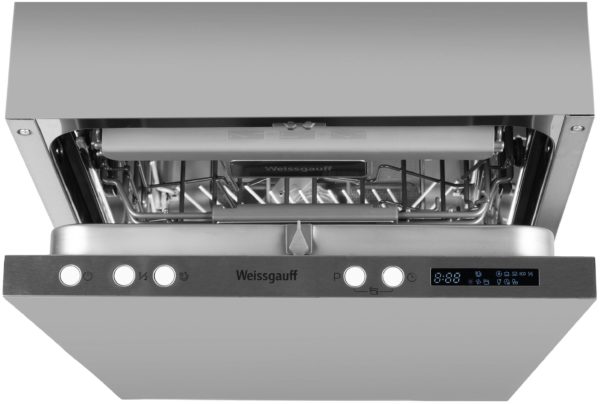 Посудомоечная машина Weissgauff BDW 4533 D с авто-открыванием - вместимость: 10 комплектов