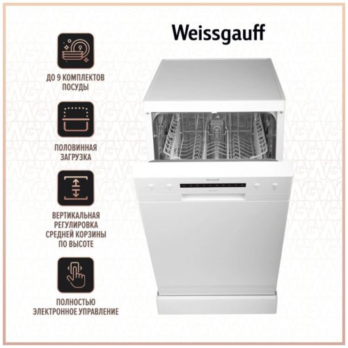 Посудомоечная машина Weissgauff DW 4012 - тип: узкая