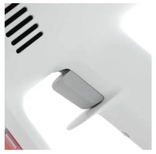 Пылесос Xiaomi Mi Handheld Vacuum Cleaner G10 - особенности конструкции: вертикальная парковка, управление мощностью на рукоятке