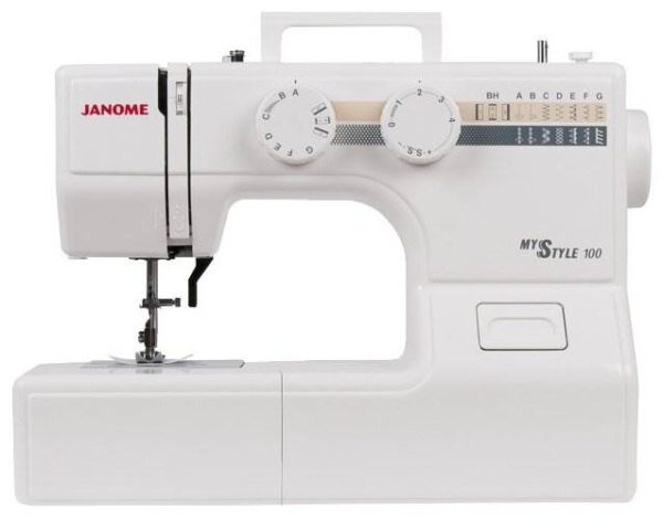 Швейная машина Janome My Style 100 - тип челнока: ротационный горизонтальный
