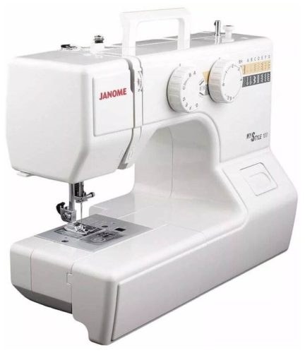 Швейная машина Janome My Style 100 - операции: обметочная строчка, потайная строчка, эластичная строчка, эластичная потайная строчка
