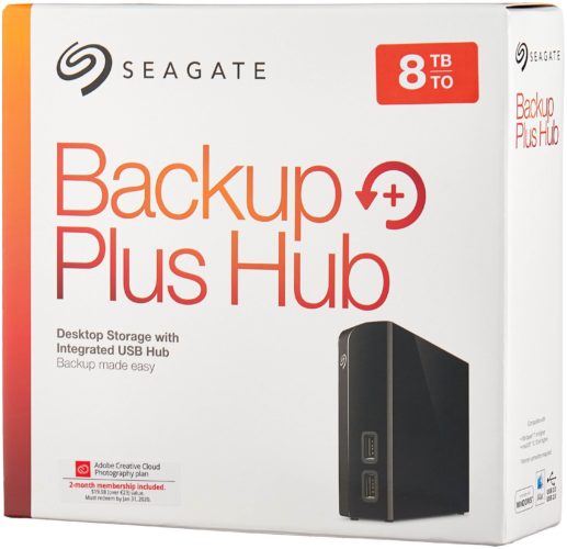 Внешний HDD Seagate Backup Plus Hub - вес: 1060 г