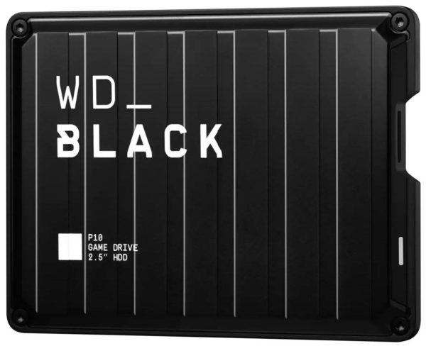 Внешний HDD Western Digital WD_BLACK P10 Game Drive - материал корпуса: пластик