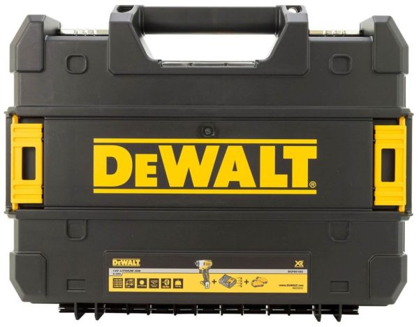 Аккумуляторный ударный шуруповерт DeWALT DCF801D2 - упаковка: кейс