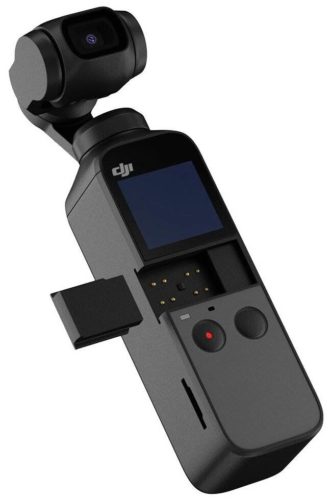 Экшн-камера DJI Osmo Pocket, 12МП, 3840x2160, 875 мА·ч - максимальная частота кадров при Full HD: 120 к/с