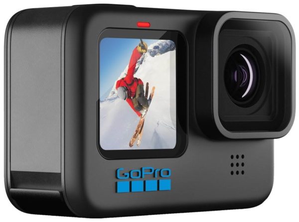 Экшн-камера GoPro HERO10 Black, 23.6МП, 5312x2988, 1720 мА·ч - опции и комплект: встроенный динамик, стабилизатор изображения, запись на карту памяти, сенсорный дисплей, экран, влагонепроницаемый корпус