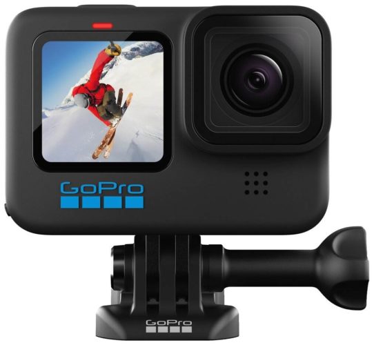 Экшн-камера GoPro HERO10 Black, 23.6МП, 5312x2988, 1720 мА·ч