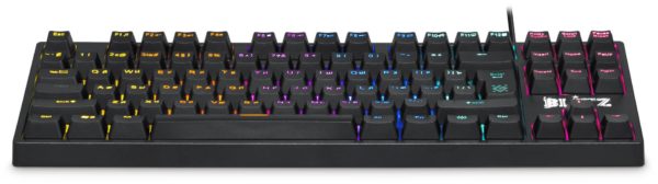 Игровая клавиатура Defender Blitz GK-240L RU Rainbow Black USB - подсветка: подсветка клавиш