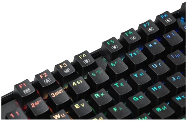 Игровая клавиатура Redragon Mitra Black USB - количество дополнительных клавиш: 12