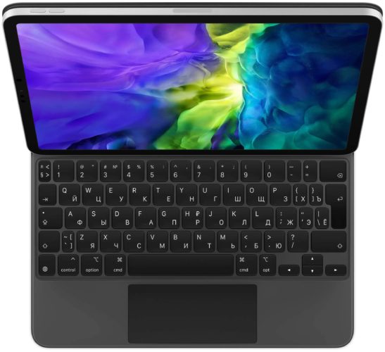 Клавиатура Apple Magic Keyboard для iPad Pro 11 - назначение: для планшета, для устройств Apple