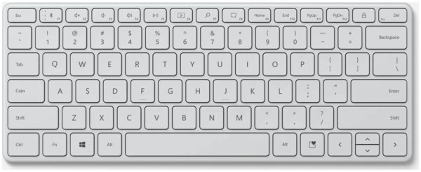 Клавиатура Microsoft Designer Compact - цвет: черный