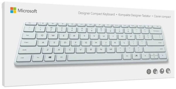 Клавиатура Microsoft Designer Compact - количество дополнительных клавиш: 1