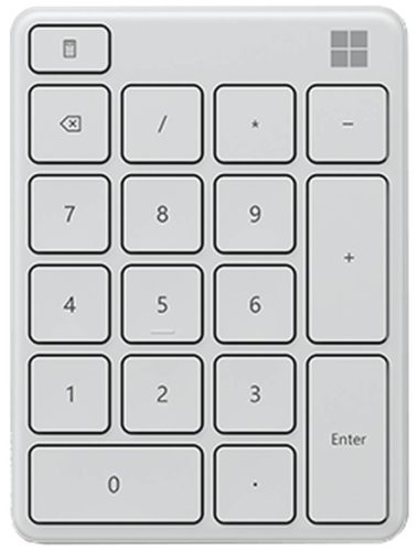 Клавиатура Microsoft Number Pad Bluetooth - назначение: для настольного компьютера