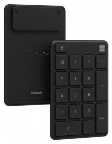 Клавиатура Microsoft Number Pad Bluetooth - источник питания: 1xCR2032