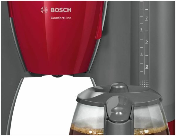 Кофеварка капельная Bosch ComfortLine TKA 6A041/6A044 - настройки: жесткость воды, крепость кофе