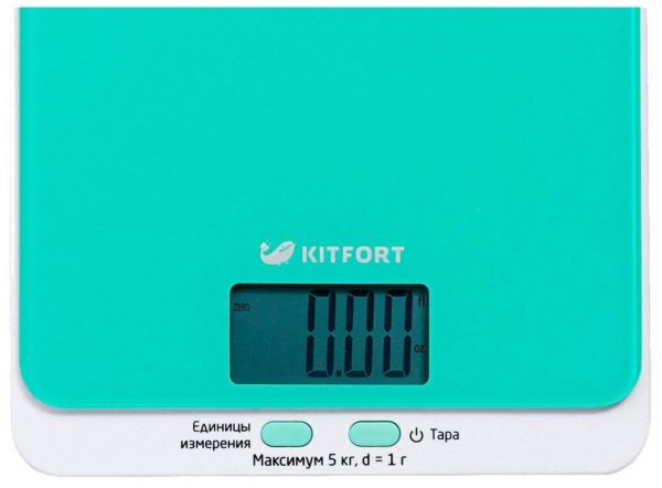 Кухонные весы Kitfort КТ-803 - предел взвешивания: 5 кг