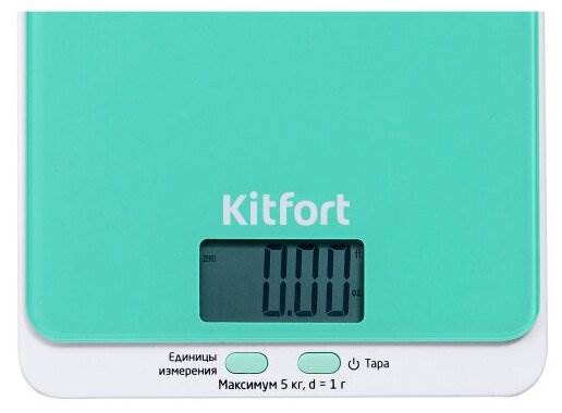 Кухонные весы Kitfort КТ-803 - материал корпуса: пластик