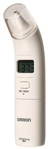 Термометр Omron Gentle Temp 520 - особенности: звуковой сигнал, автоматическое отключение, память измерений