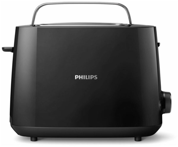 Тостер Philips HD2581 - дополнительные функции: регулировка степени обжаривания, кнопка отмены, автоматическое центрирование тостов, плавная регулировка температуры