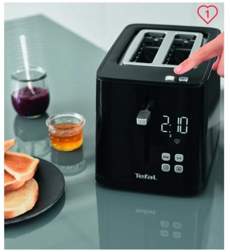 Тостер Tefal TT 640810 - дополнительные функции: регулировка степени обжаривания, кнопка отмены, автоматическое центрирование тостов, автоматическое поднятие тостов
