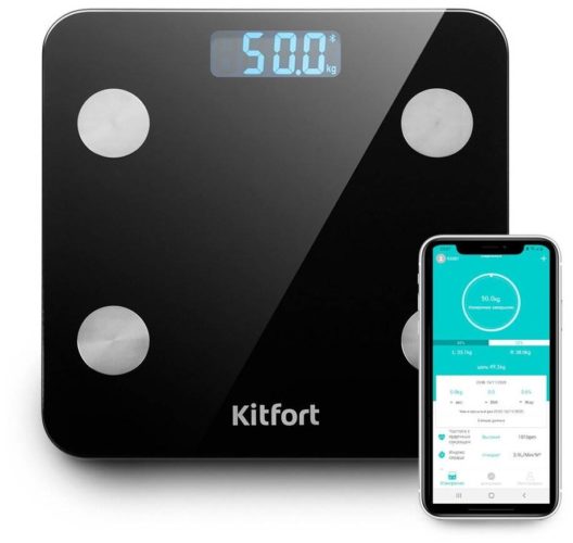 Весы электронные Kitfort КТ-805 - максимальная нагрузка: 180 кг