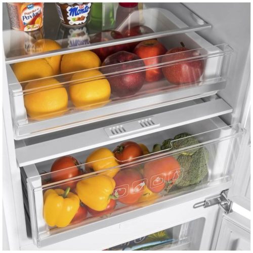 Встраиваемый холодильник MAUNFELD MBF177NFWH - объем морозильной камеры: 66 л