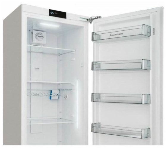 Встраиваемый холодильник Schaub Lorenz SL SE311WE, зона свежести, регулировка уровня влажности