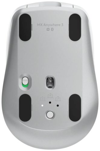 Беспроводная компактная мышь Logitech MX Anywhere 3 - дизайн: для правой руки