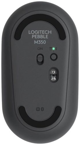 Беспроводная компактная мышь Logitech Pebble M350 - особенности: бесшумное нажатие клавиш