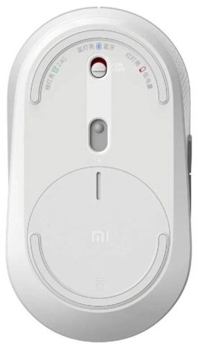 Беспроводная компактная мышь Xiaomi Mi Dual Mode Wireless Mouse Silent Edition, белый