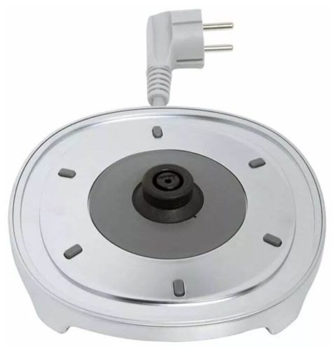 Чайник Smeg KLF03 - особенности: вращение на 360 градусов, индикатор уровня воды, индикация включения, отсек для хранения шнура, фильтр