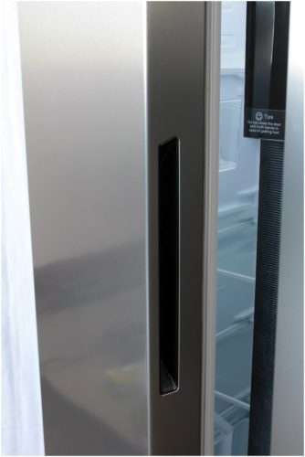 Холодильник Бирюса SBS 587 I сталь - объем морозильной камеры: 175 л