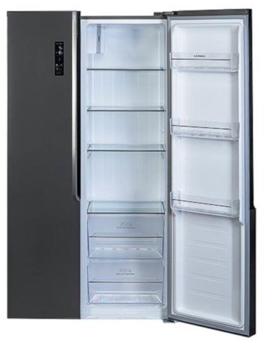 Холодильник Leran SBS 300 IX NF, нержавеющая сталь - размораживание: No Frost