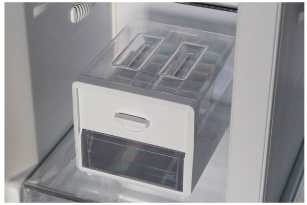 Холодильник Leran SBS 300 IX NF, нержавеющая сталь - тип компрессора: стандартный