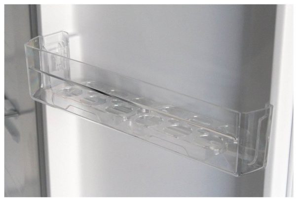 Холодильник Leran SBS 300 IX NF, нержавеющая сталь - мощность замораживания: 10 кг/сутки