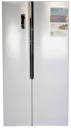 Холодильник Leran SBS 300 IX NF, нержавеющая сталь - особенности конструкции: дисплей