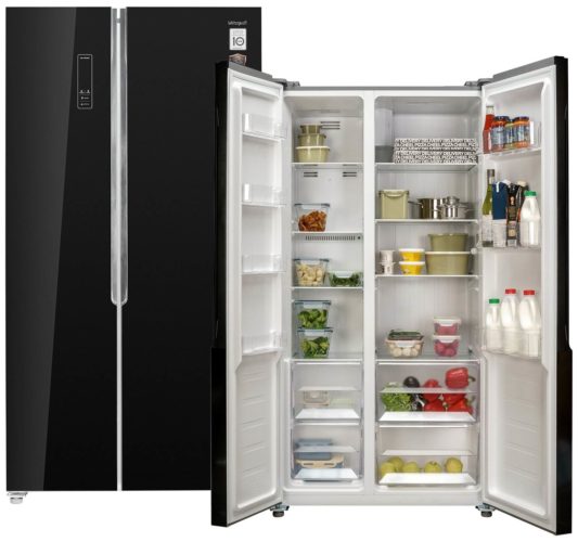 Холодильник Weissgauff WSBS 500 NF Inverter - размораживание: No Frost