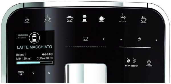 Кофемашина Melitta Caffeo Barista TS Smart SST, нержавеющая сталь - приготовление капучино: автоматическое