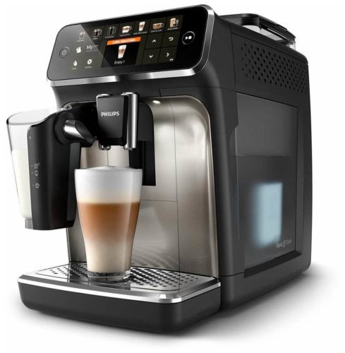 Кофемашина Philips EP5443/EP5444/EP5447/EP5441 5400 Series LatteGo - настройки: жесткость воды, крепость кофе, температура кофе