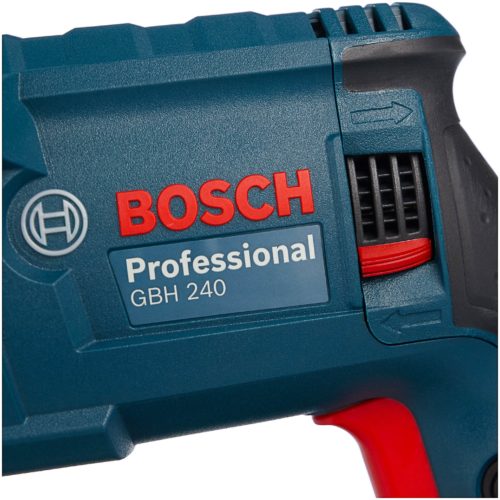 Перфоратор BOSCH GBH 240 (0 611 272 100), 790 Вт - функции: реверс, регулировка частоты вращения, шуруповерт