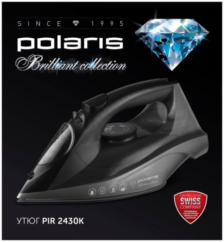 Утюг Polaris PIR 2430K, фуксия - защита: защита от накипи