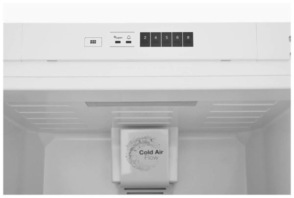 Встраиваемый холодильник SCANDILUX SBSBI 524 EZ - размораживание холодильной камеры: капельная система