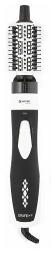 Фен-щетка VITEK VT-2510, черный/белый - тип: фен-щетка