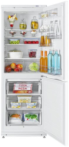 Холодильник ATLANT ХМ 4012 - объем холодильной камеры: 201 л