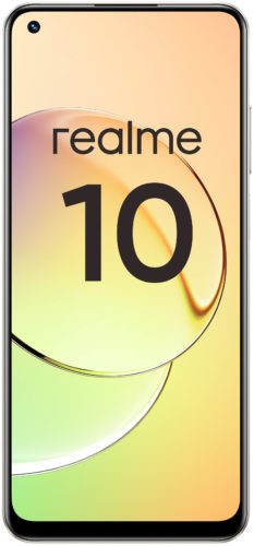 Смартфон realme 10 4/128 ГБ RU, Dual nano SIM, белый - линейка: 10 series