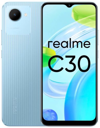 Смартфон realme C30 2/32 ГБ RU, Dual nano SIM, зелeный - производитель: realme