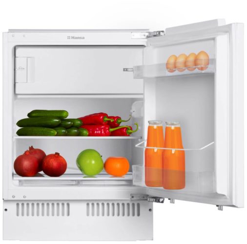 Встраиваемый холодильник Hansa UM1306.4 - морозильная камера: сверху